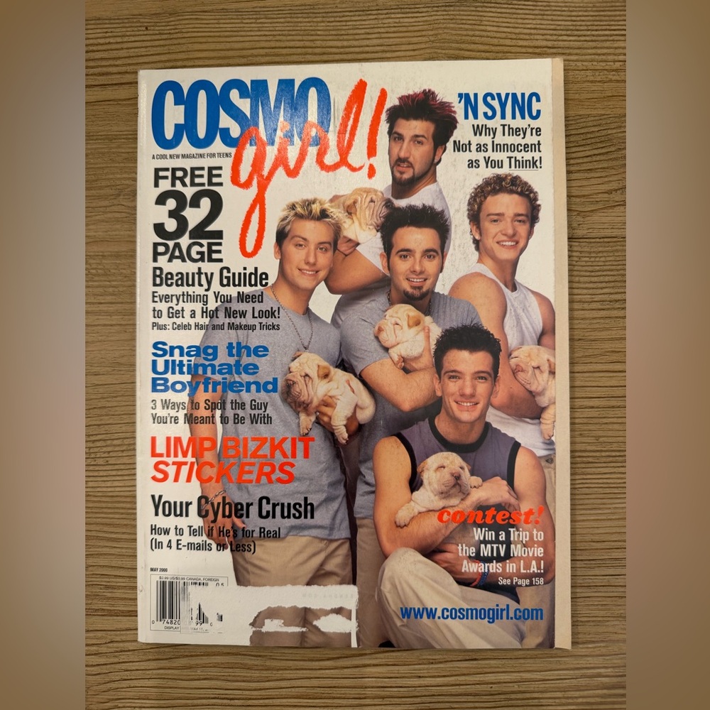 Cosmo Girl Magazine May 2000 ‘NSYNC PRICE DROP FIRM